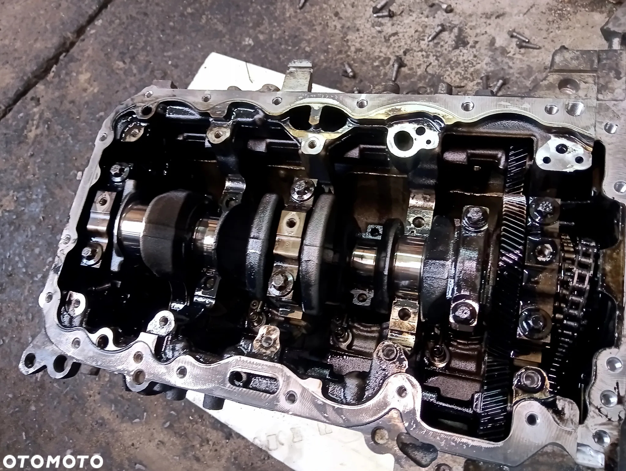 bmw f20 f21 f30 2.0d 15r b47d20a blok silnika wal korbowy panewki tloki pompa oleju 851375608 - 27