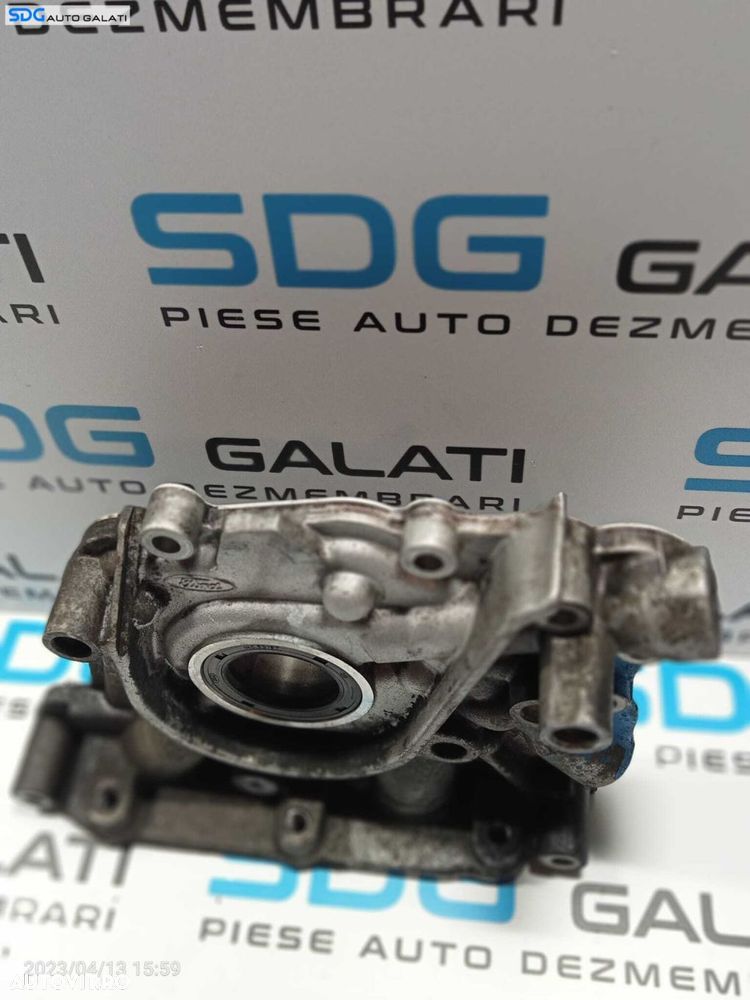 Pompa Ulei Capac Flansa Semering Vibrochen Arbore Cotit Ford C-Max 1.6 B 2004 - 2010 Cod 98MM-6604-AD - 4
