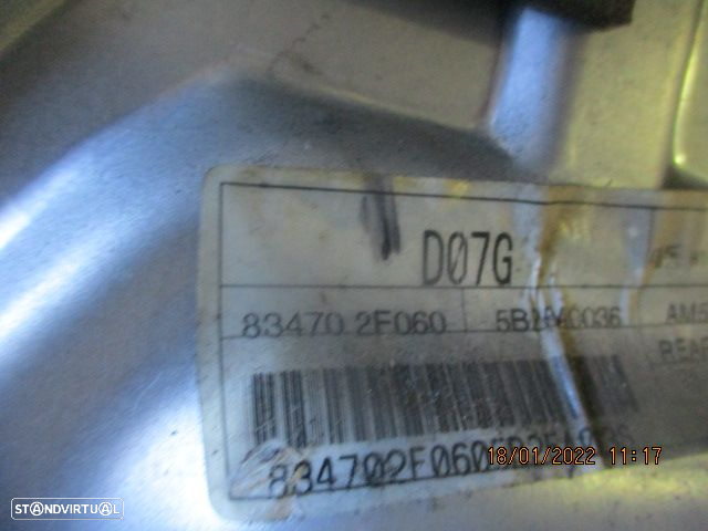 Elevador Manual 834702F060 KIA CERATO 2005 5P TE - 3