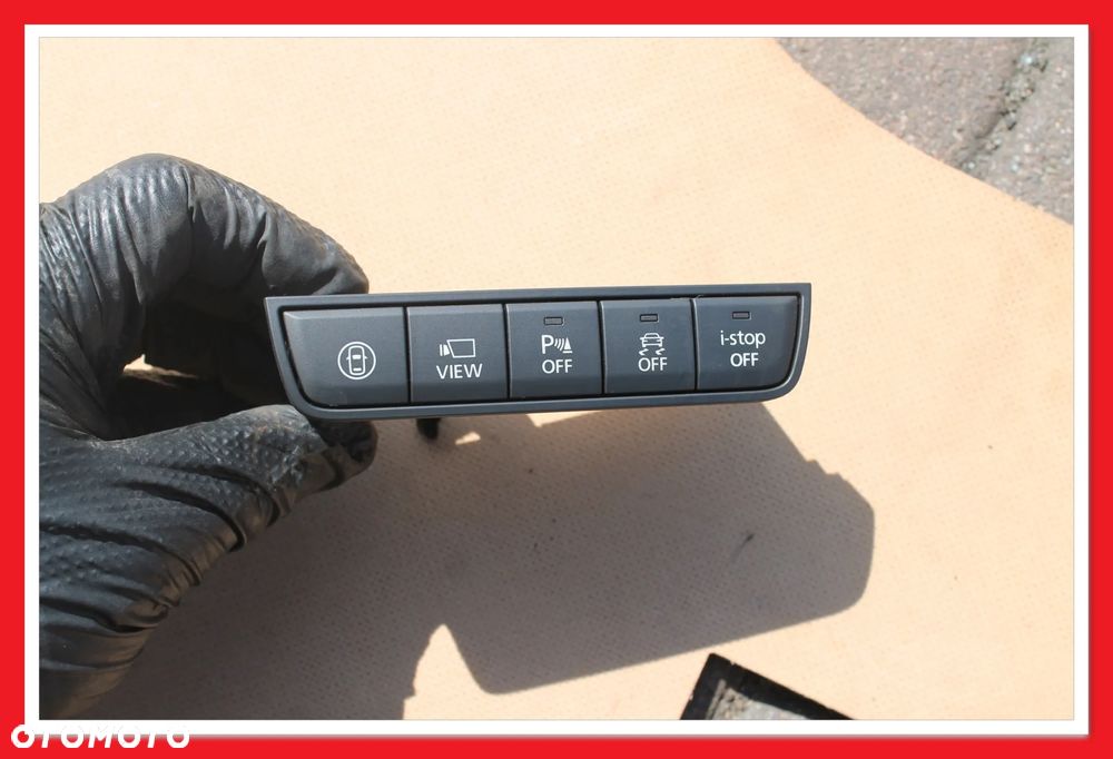 PANEL PRZYCISK PDC I-STOP KAMERY ESP MAZDA 3 IV BP BDJE66170A