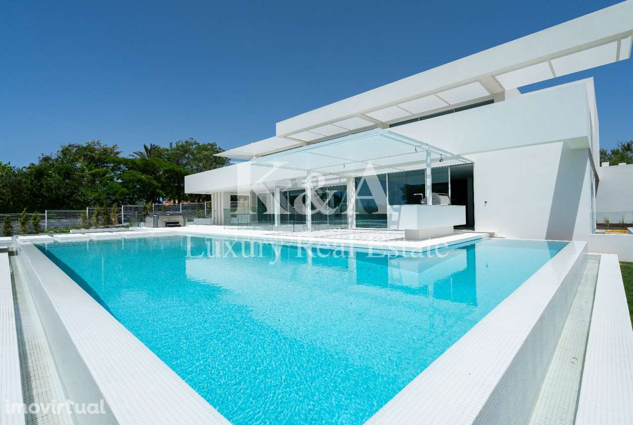 Moradia V6 contemporânea com vistas panorâmicas no Triangulo Dourado, - Grande imagem: 5/40