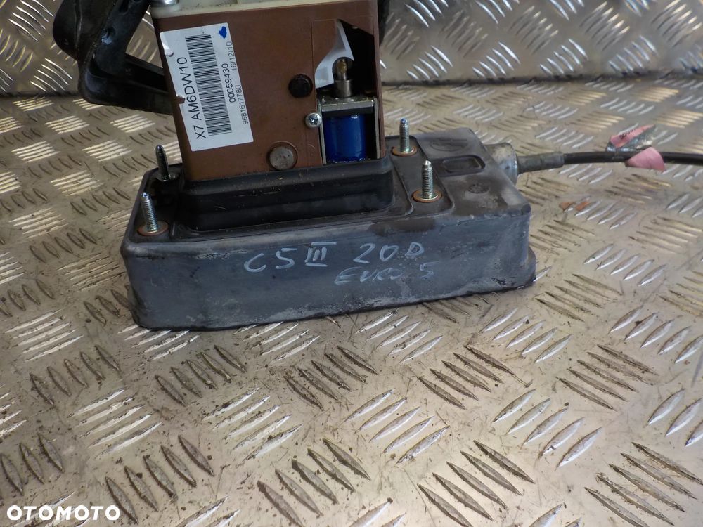 CITROEN C5 III LEWAREK WYBIERAK ZMIANY BIEGÓW  AUTOMAT 9681617780 - 2