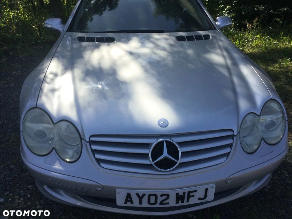 Maska Zderzak Reflektory Błotniki Wzmocnienie Belka Pas Przedni Lampy Mercedes SL500 SL350 R230 - 22