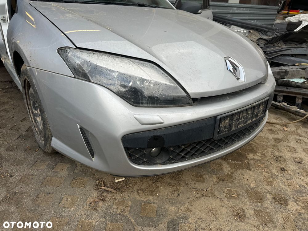 RENAULT LAGUNA III GT 07- MASKA ZDERZAK BŁOTNIK LAMPA BELKA PRZÓD CHŁODNICE PAS DRZWI TED69 - 2