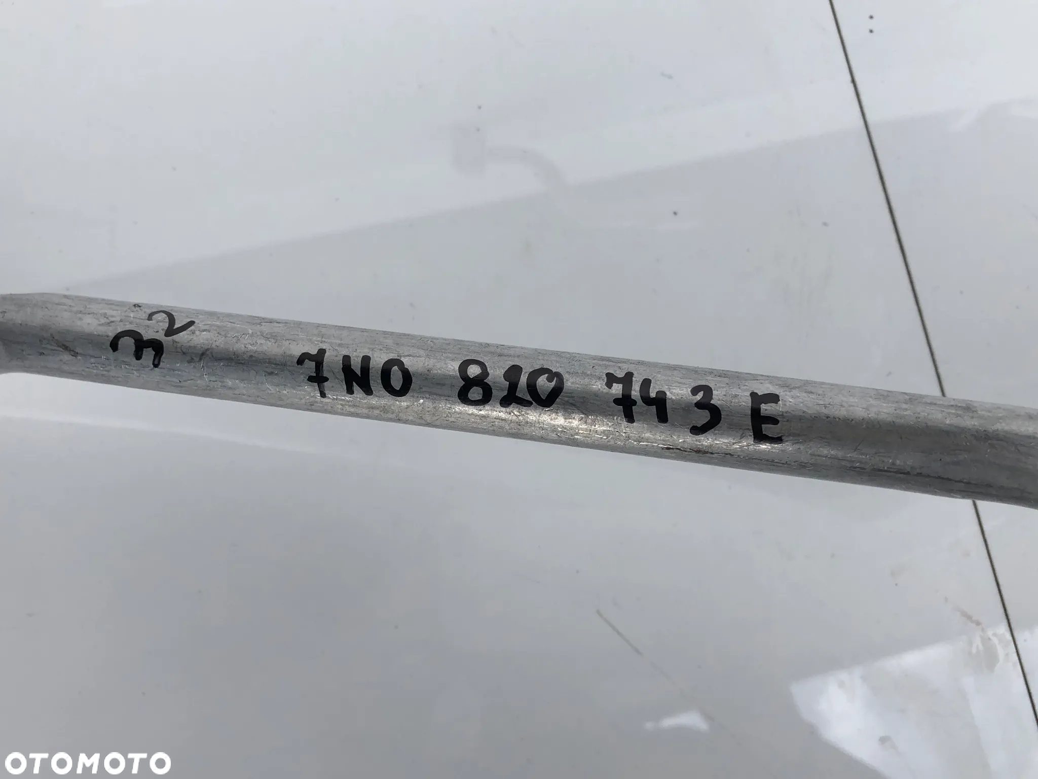 Vw  SHARAN PRZEWÓD WĄŻ  Rura Klimatyzacji 7N0820743E   POTESTOWY MINIMALNY PRZEBIEG - 2