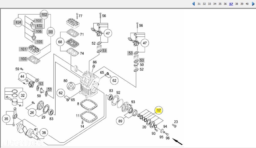 kit reparatie presetupa ac fk40 fkx40 - 2