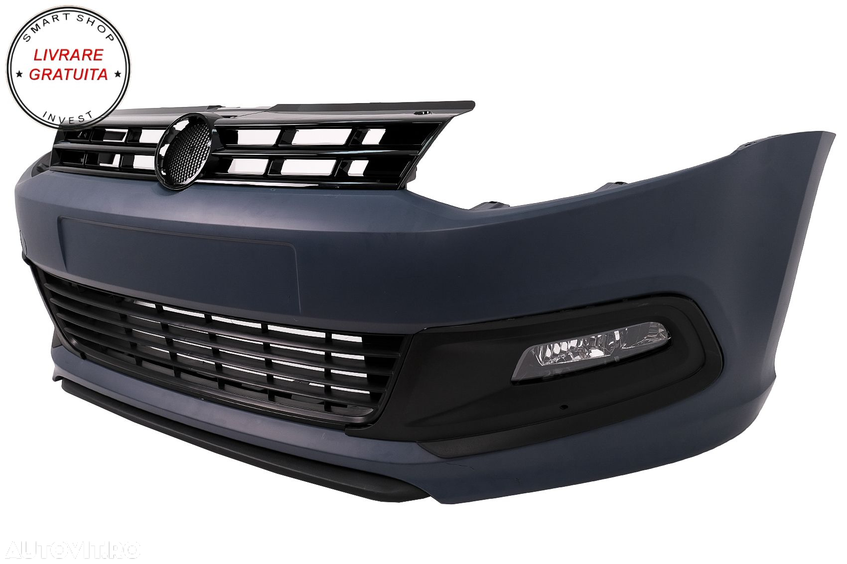 Pachet Exterior Complet VW Polo 6R 6C (2010-2017) R-Line Design- livrare gratuita - 6