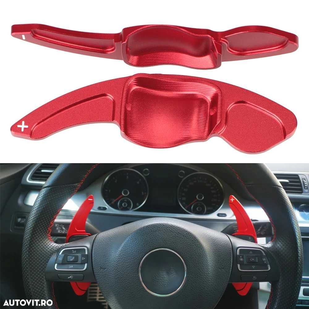 Extensii Padele Volan VW Golf Jetta Passat Scirocco EOS Polo,Seat Leon - 4