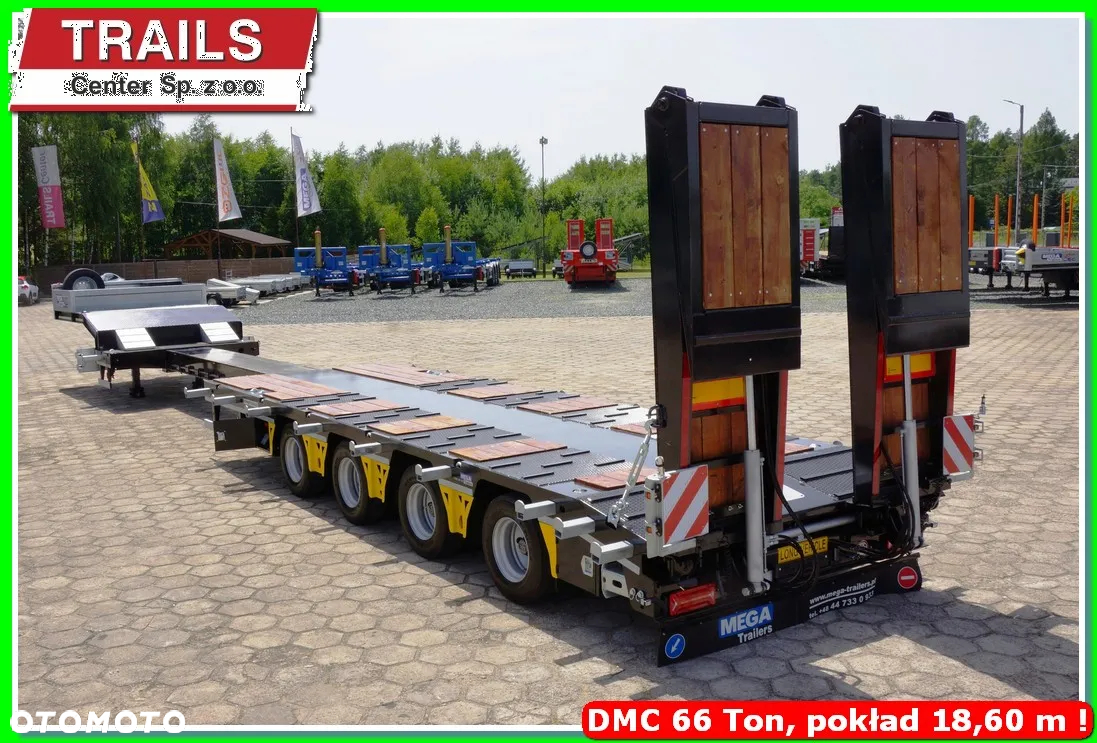 Inny Niska podłoga 4-osie, rozciągana dł. 18,60 m,  własne PTO, NAJAZDY HYDRAULICZNE. !!! - 26