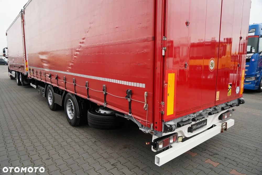 Volvo FH 460 / ZESTAW TANDEM / 120 M3 / PRZEJAZDOWY / I-SAVE / KLIMA POSTOJOWA / OŚ PODNOSZONA SKRĘTNA / WIELTON / PLANDEKA ZBROJONA / - 11