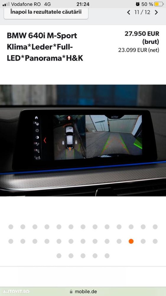 BMW Seria 6 640i - 16