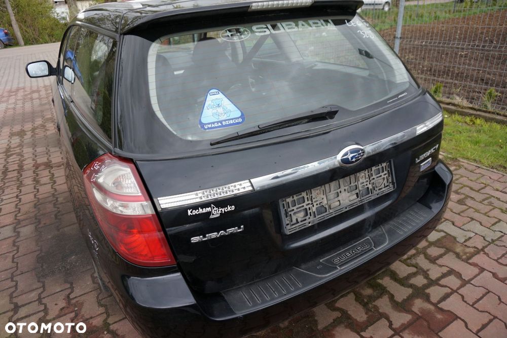 KLAPA BAGAŻNIKA TYLNA LEGACY IV BP LIFT KOMBI 32J  CZARNY SUBARU 2006-2009 - 2