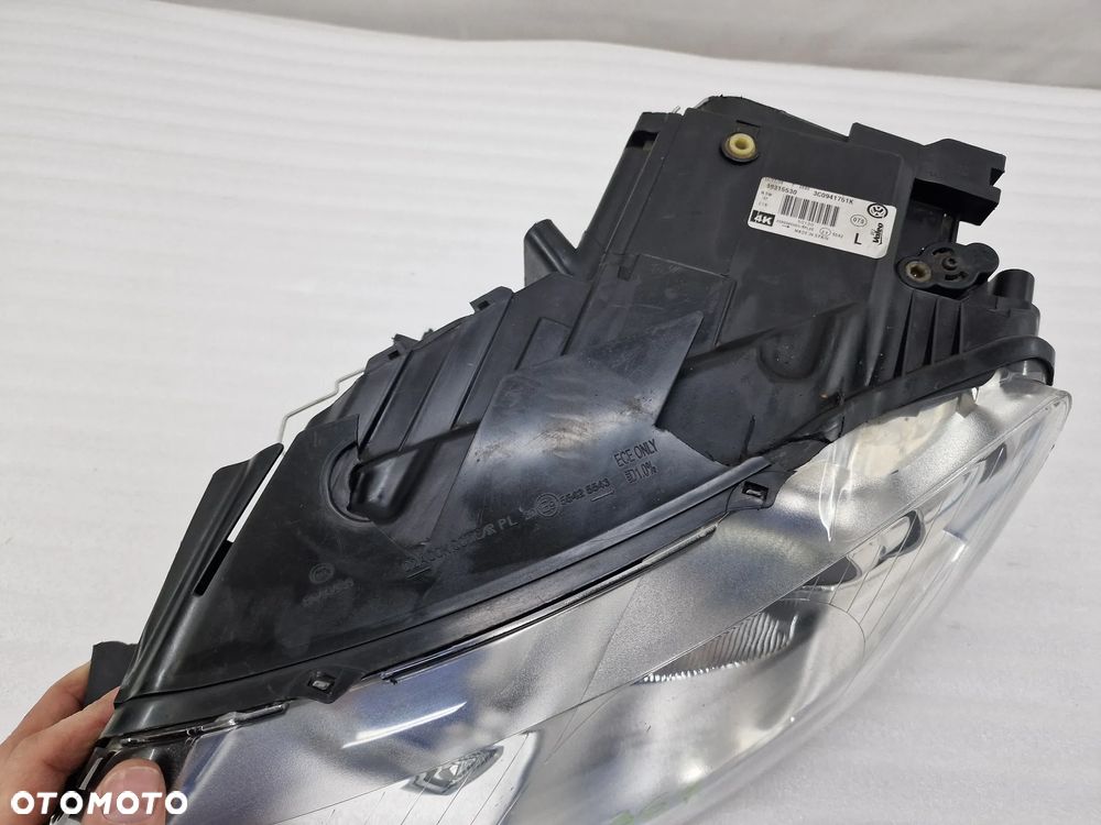 VW PASSAT B6 LIFT 08- LEWY BI-XENON BIXENON LEWA LAMPA PRZEDNIA PRZÓD , NR 3C0941751K , NR AUKCJI LL367 - 6