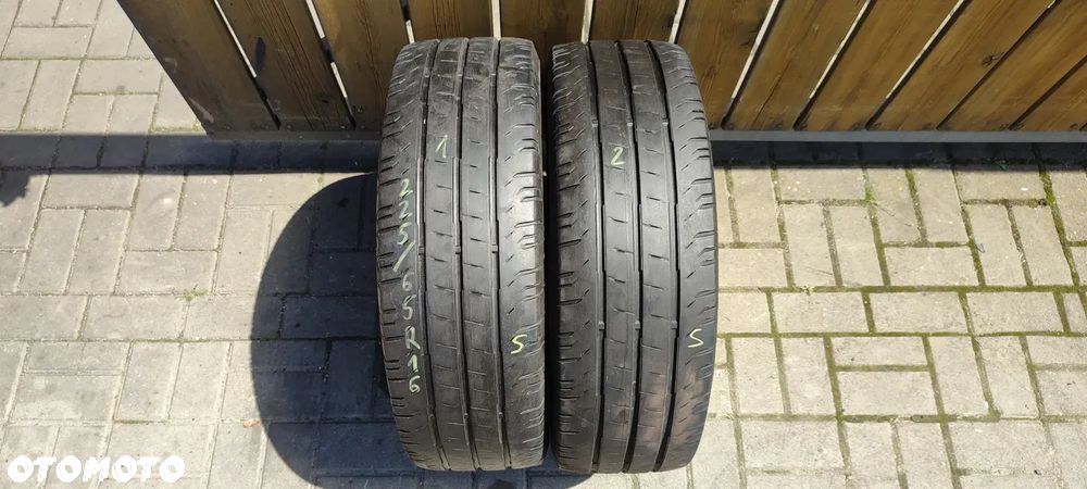 OPONY 225/65R16 C CONTINENTAL CONTIVAN CONTACT 200 112/110R (1019) LATO 6mm PARA 2 SZTUKI - 1