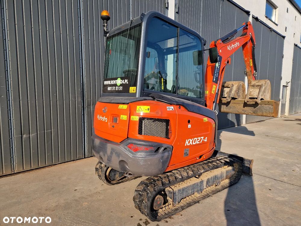 Kubota KX 027-4 jak JCB CAT WACKER R261 - 5