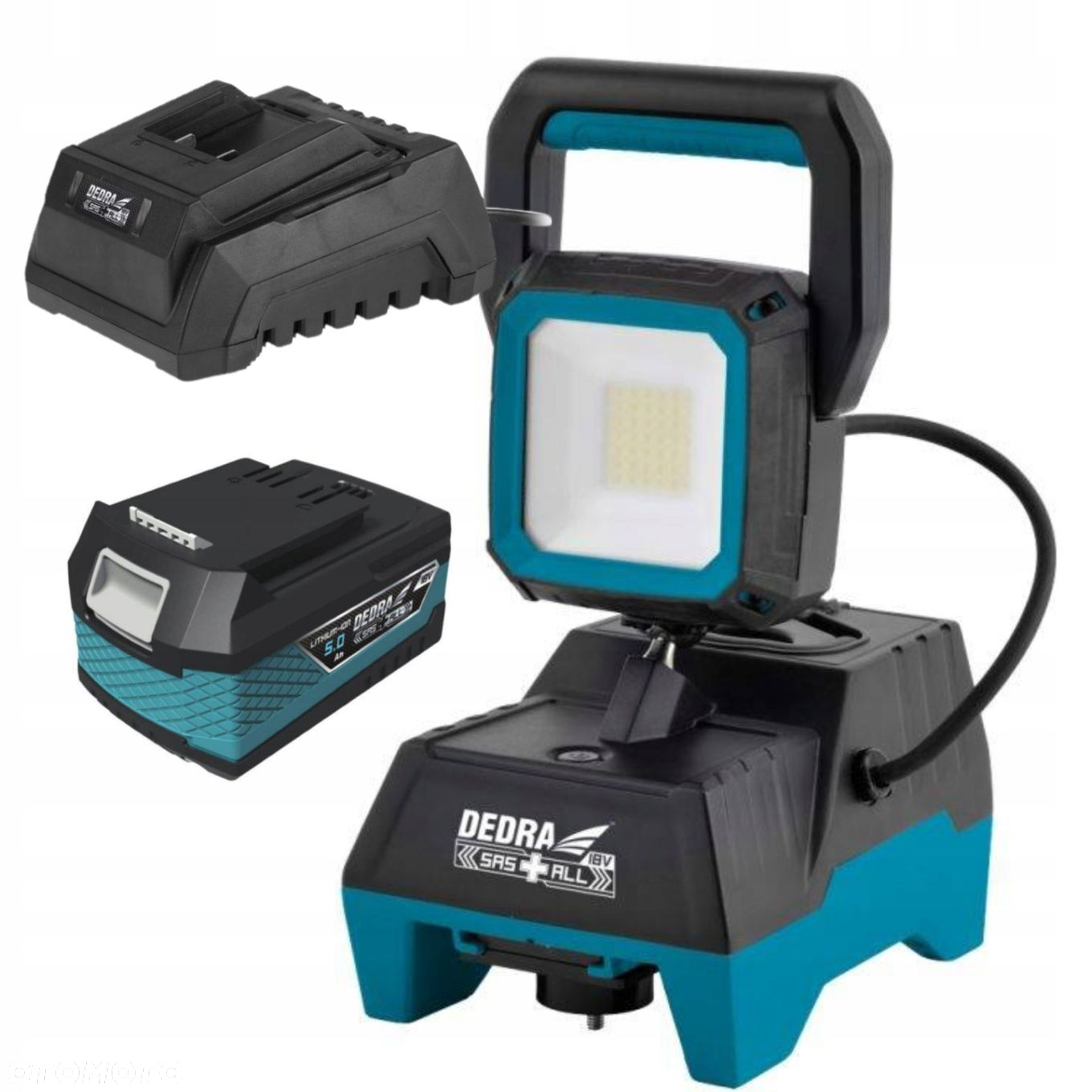 DEDRA LAMPA WARSZTATOWA DED6905 LED aku 18V 5Ah - 2