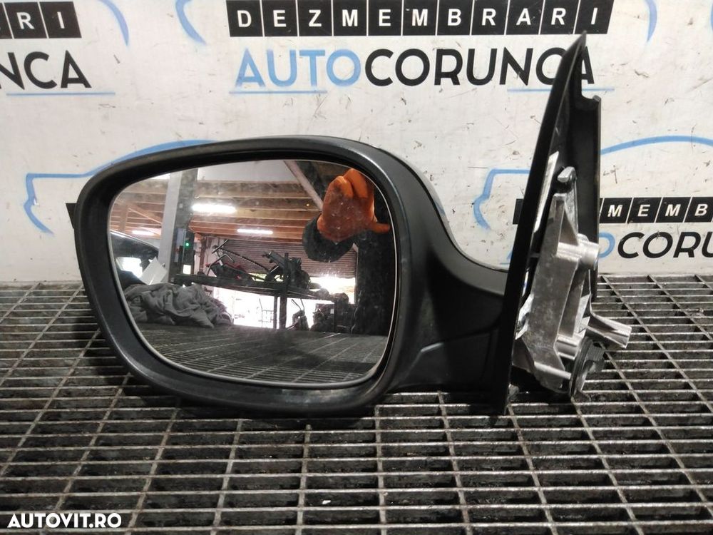 Oglinda stanga BMW X3 F25 2010 - 2014 4 Usi NEGRU (1245) Fara rabatare - 2