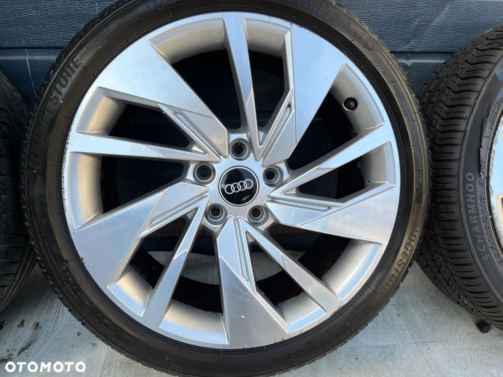 FELGI 5X112 18 8Y0601025 F 8J X 18 ET46 AUDI A3 8Y BRIDGESTONE 225 40 18 ALUFELGI - 4