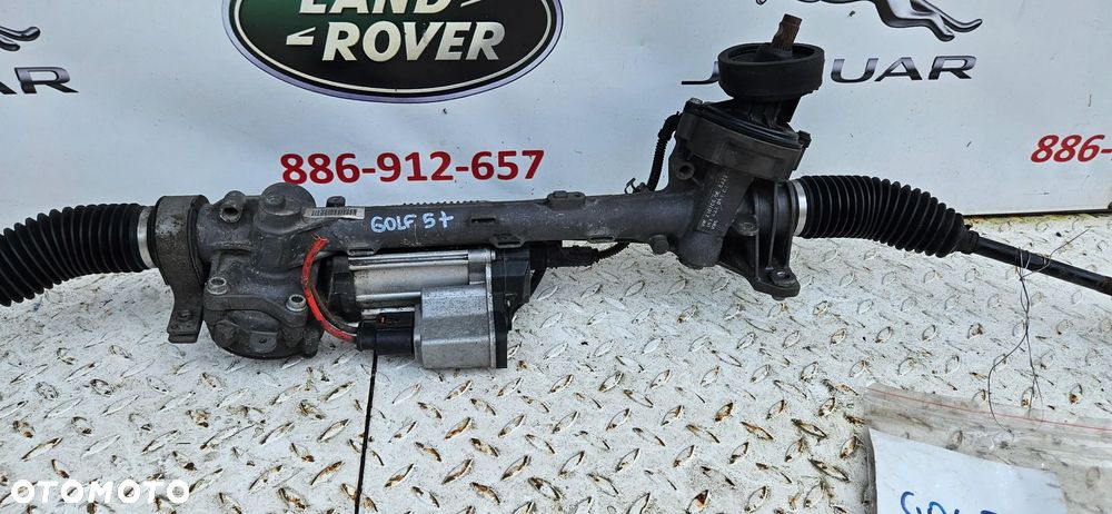 VW Golf V PLUS Kompletna Maglownica Elektryczna Magiel Przekładnia 1K1423051CJ 1K1909144L - 4