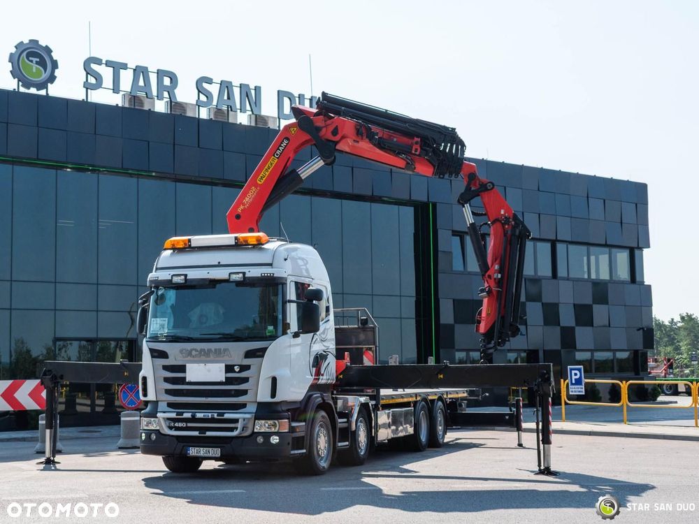 Scania R480 8x2 Palfinger PK 74002 HDS Żuraw Fly Jib - 8