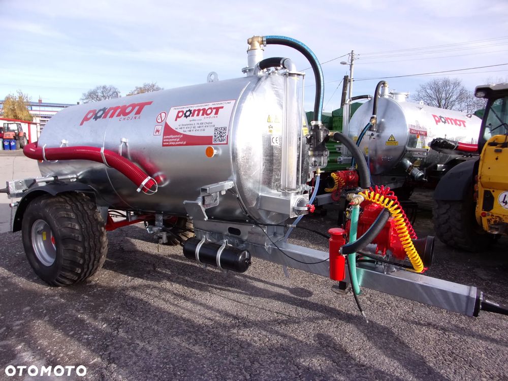 Pronar Przyczepa-Cysterna-Beczkowóz do transportu, przewozu, dostarczenia wody pitnej T507/5 POMOT 5000 Litró, Wóz Asenizacyjny POMOT T507/3 - 4000 litrów, nie Meprozet - 16