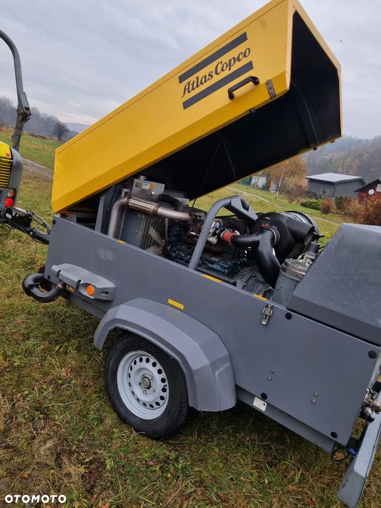 Atlas Copco XAS 137 Kompresor Śrubowy Sprężarka 8,5m3 jak Nowy z Norwegii 801 mtg!! Silnik Kubota 4cyl. Do rejestracji. Chłodnica cyklonowa! Igła! Serwisy w DEKRA BMWT - 2