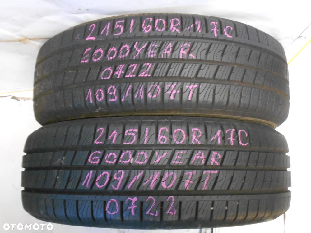 OPONY 215/60R17C GOODYEAR CARGO VECTOR DOT 0722 9.5MM