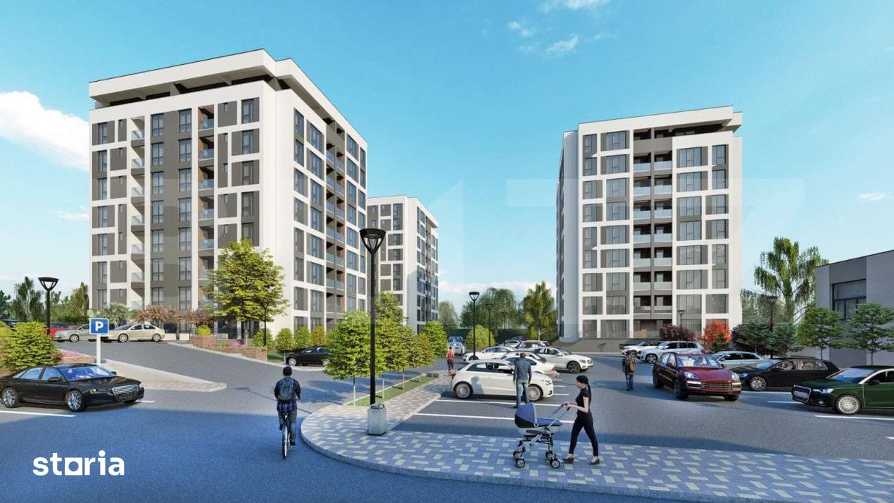 Apartament 3 camere, bloc nou, 60 mp, Traian Vuia - Imagine principală: 4/5