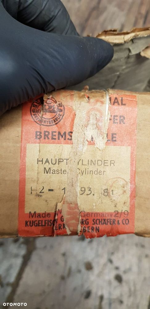Oryginalna Pompa Hamulcowa Kugelfischer Georg Schäfer Klasyk Oldtimer - 10