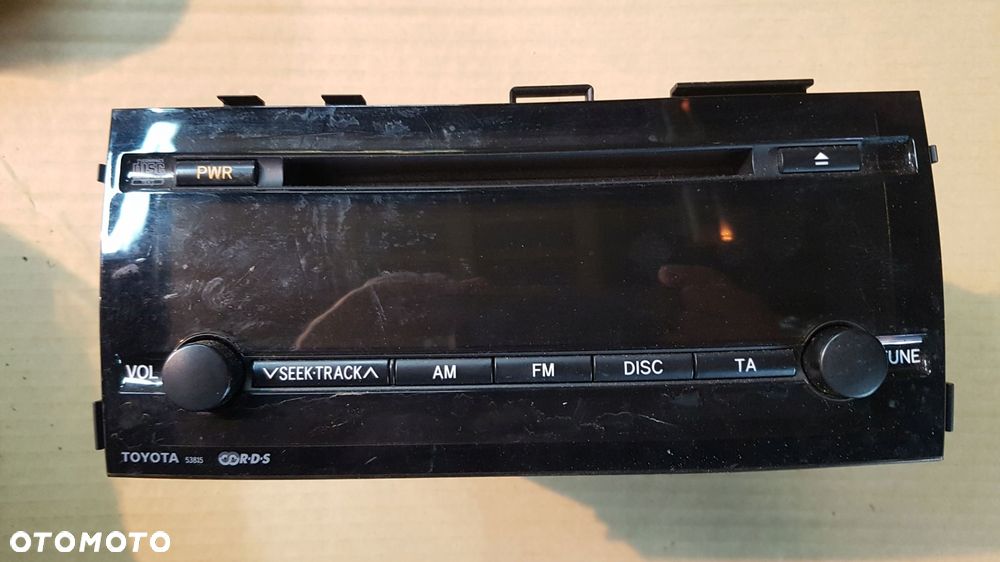 toyota prius ii 03-09 radio - 1
