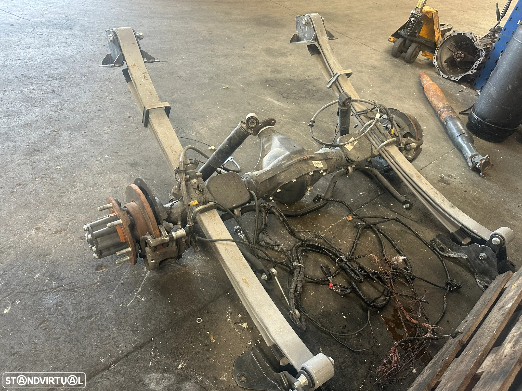 BASCULA ELECTRICA /EIXO DE TRAS RENAULT MASTER III 2023 CHASSIS CABINE - 4