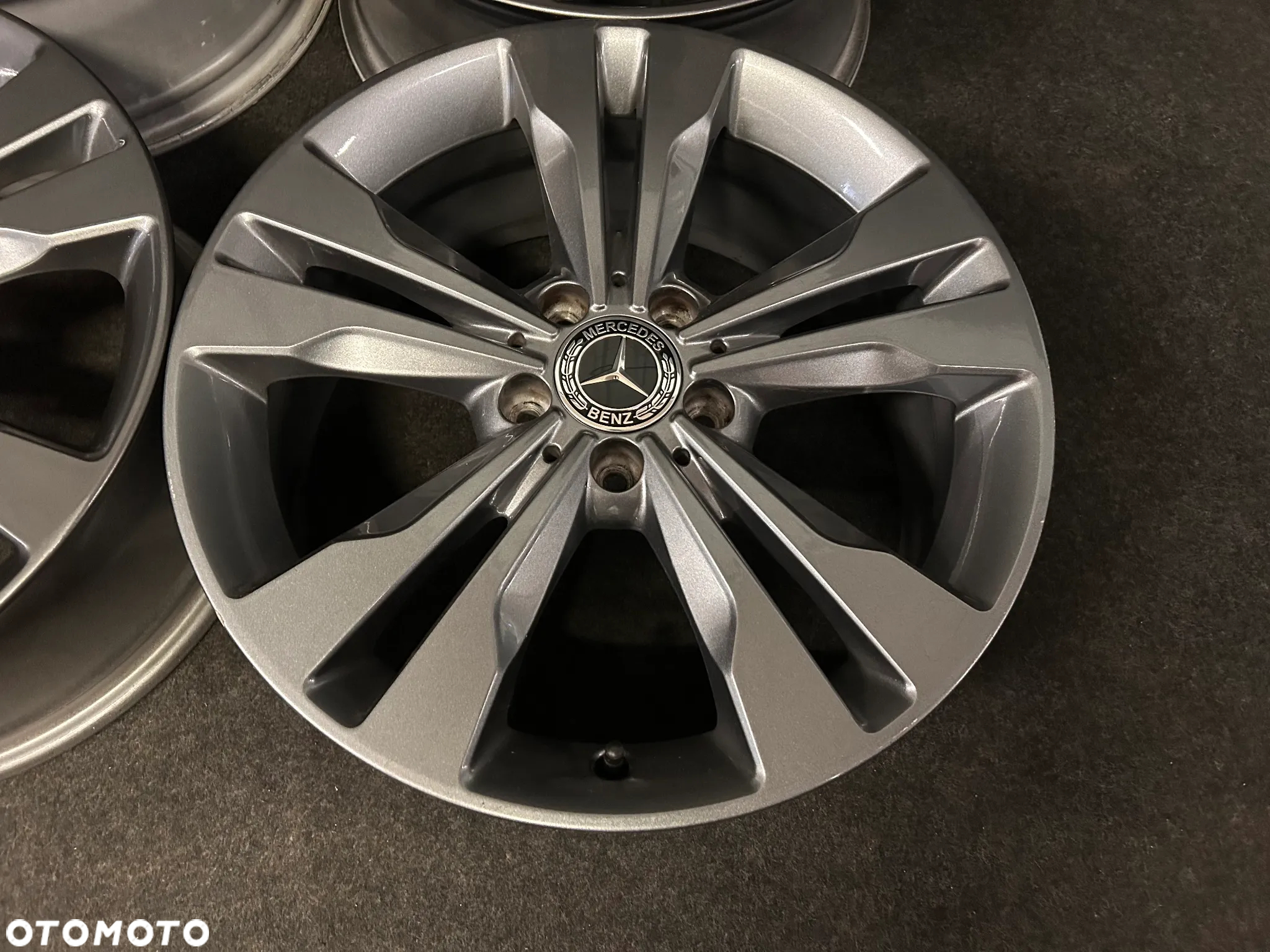 Alufelgi Mercedes A-Klasa W176, B-Klasa W246, CLA 18 cali 5x112 4szt. Ładne! - 13