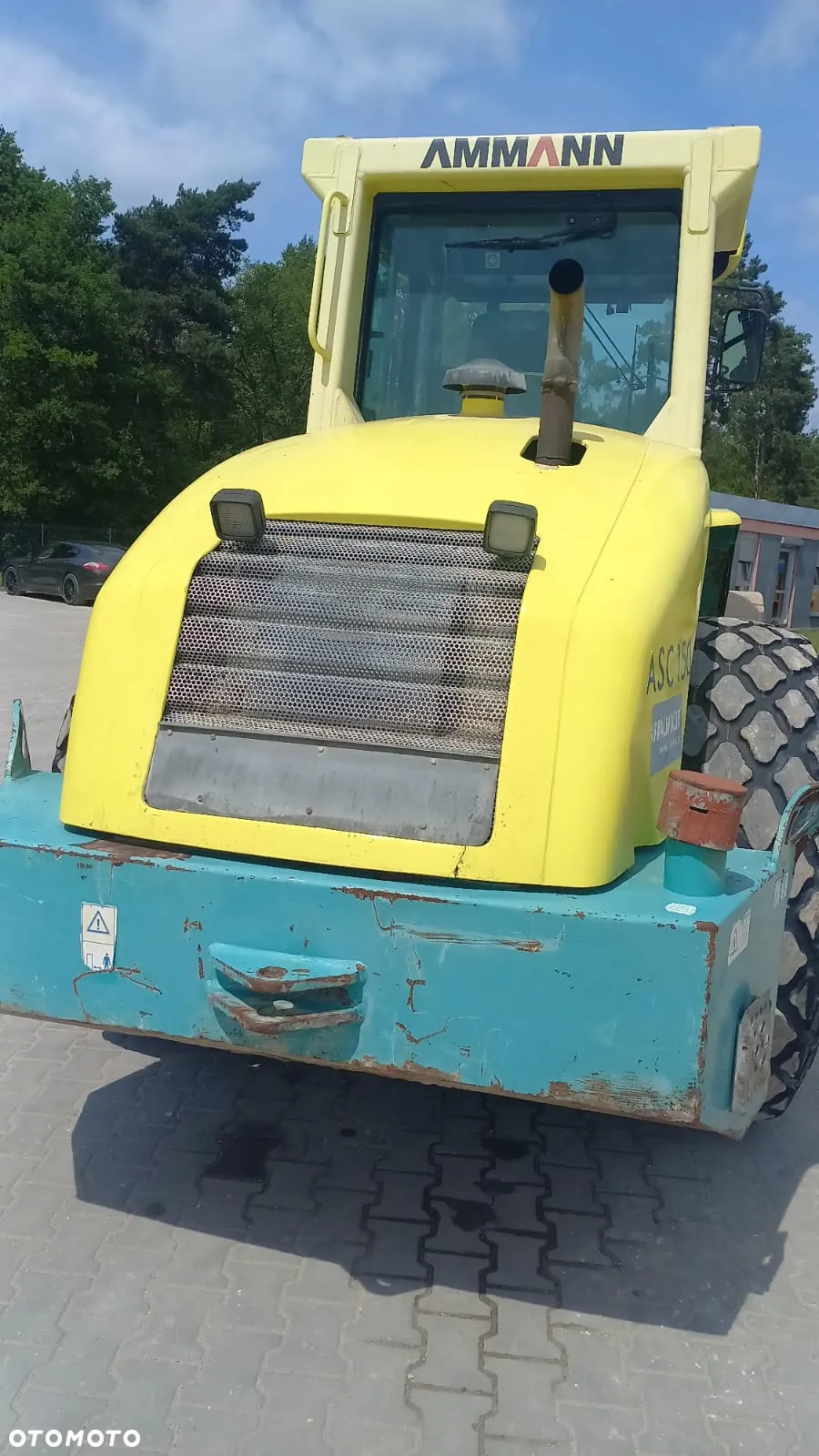 Ammann ASC 150 walec stal guma - 3