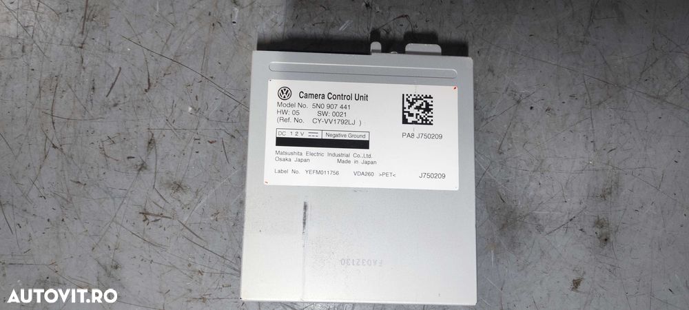 Unitate control camera spate volkswagen vw tiguan 2009 cod 5N0907441 - 4