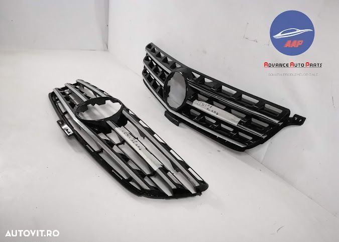 Grila Centrala Radiator originala Mercedes-Benz M-Class W166 2011 2012 - 3