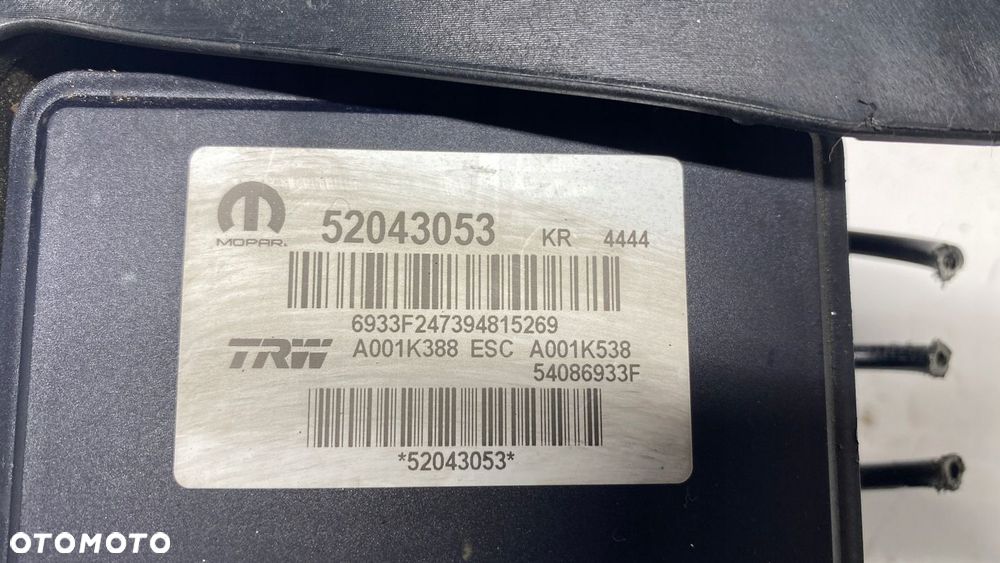 FIAT 500X POMPA ABS STEROWNIK 52043053 ESC - 6