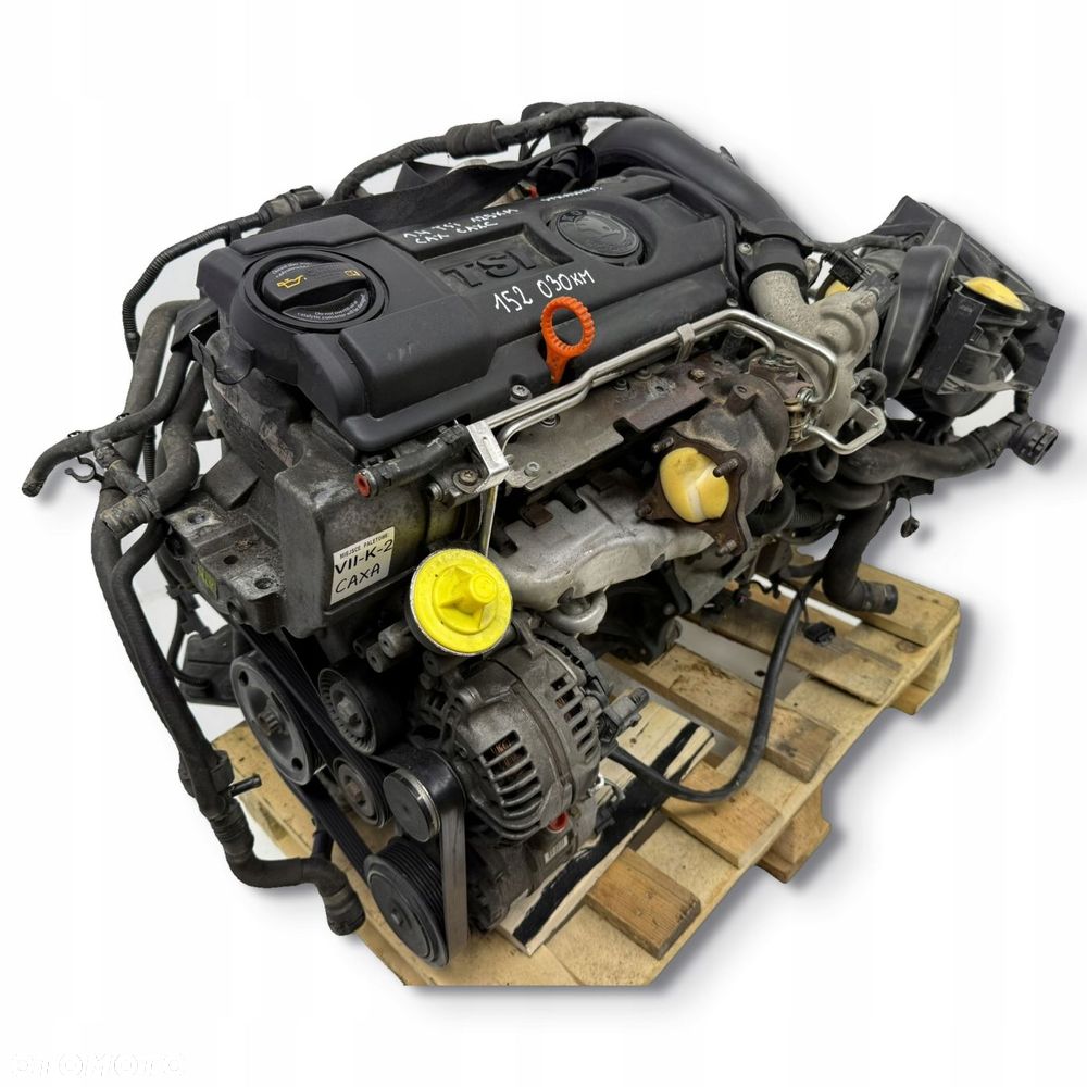 SILNIK CAX CAXA VW Eos Scirocco III Seat Toledo IV 1.4 TSI 122KM kompletny - 1