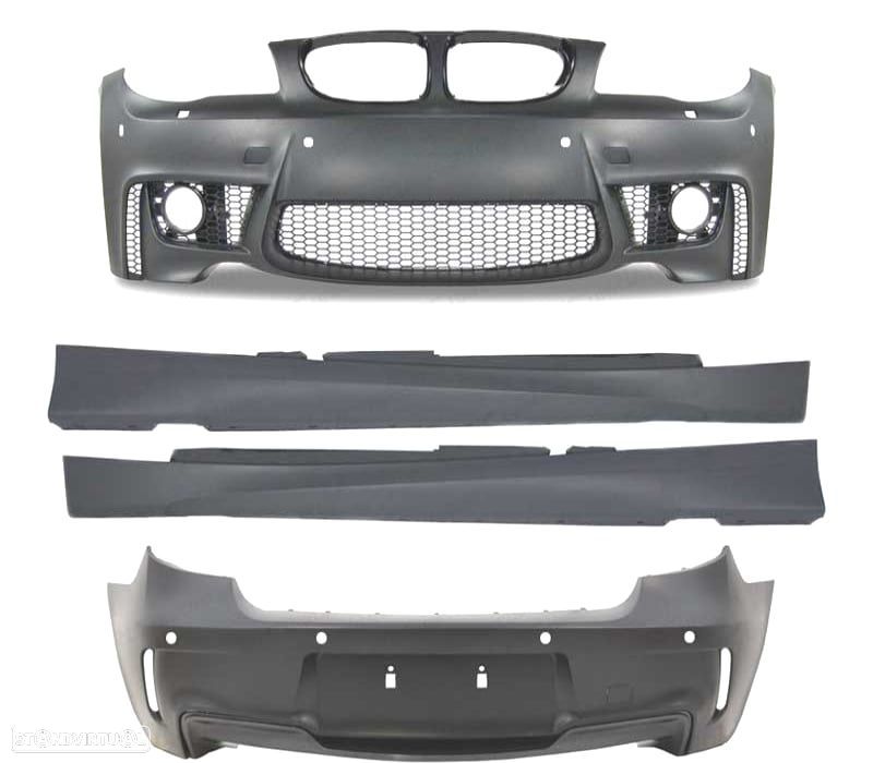 KIT CARROÇARIA BMW E87 LOOK 1M PDC - 3