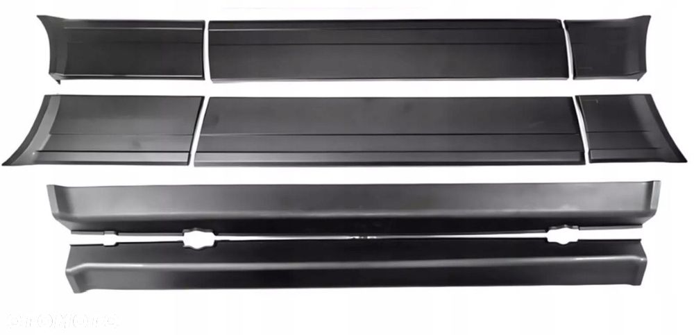 Progi zew plastikowe Tuning Sport M-pakiet M-tech II Mtech 2Bmw 3 e30 2d - 2