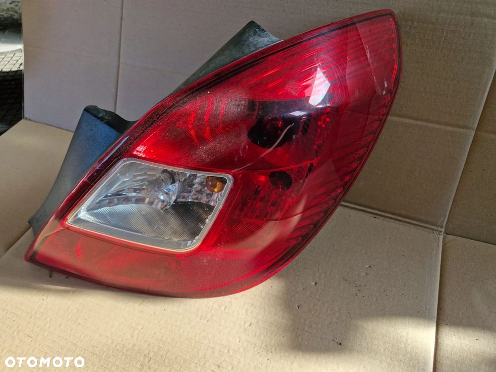 Lampa prawa lewa tylna tył Opel Corsa D EUROPA 5 drzwi jasna - 4