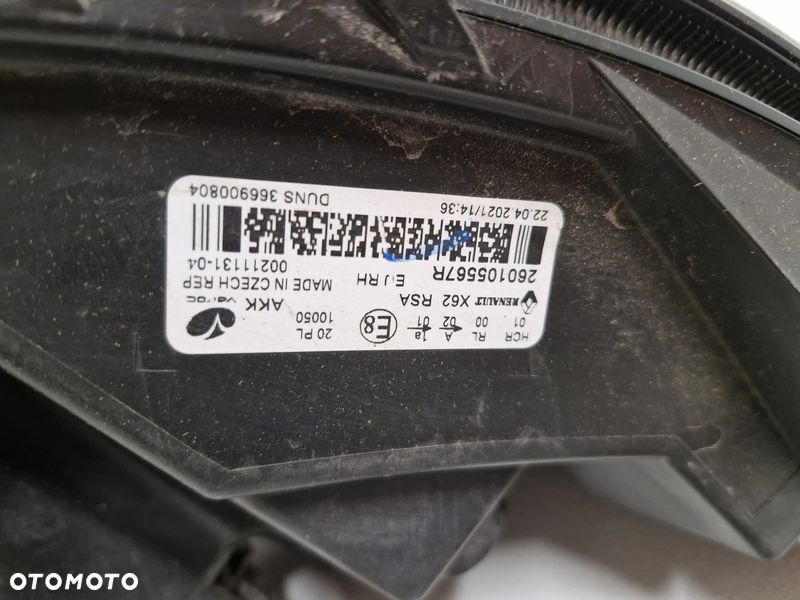 RENAULT MASTER III 3 LIFT IV 4 LAMPA REFLEKTOR PRAWY PRZÓD PRZEDNI 260105567R EU - 7