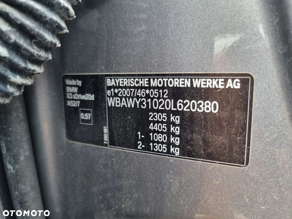 BMW X3 xDrive20d - 22