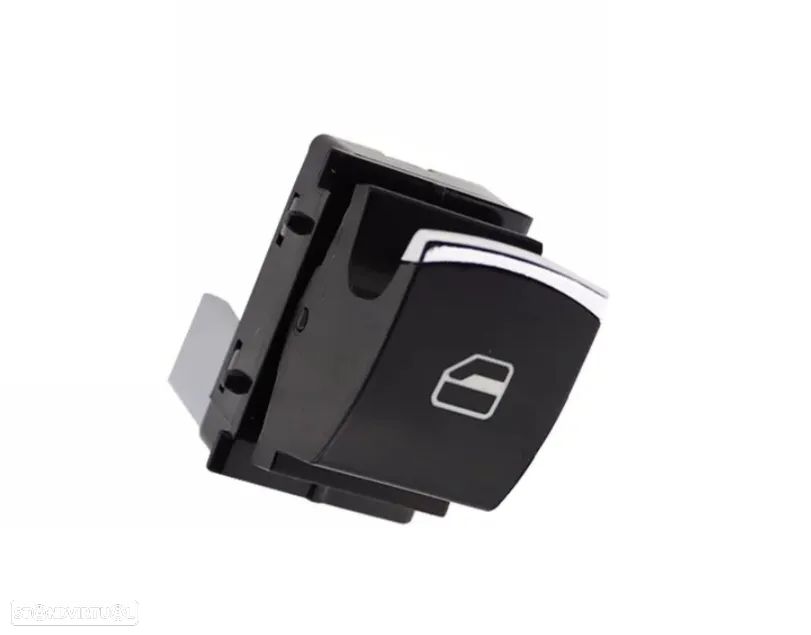 Botão Vidros Portas Volkswagen Golf 5 6 Passat B6 Seat Leon Ibiza Altea - Cinzento - 1