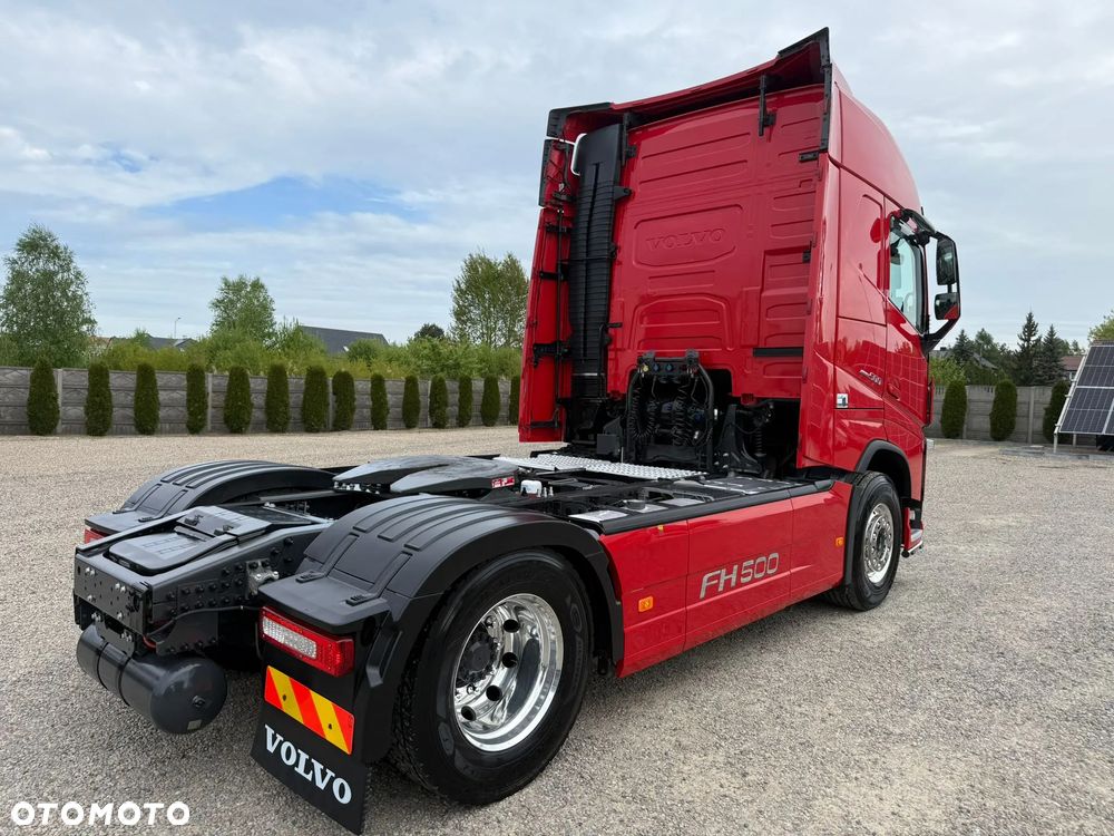 Volvo FH 500  // KLIMA POSTOJOWA //  ZABUDOWY MIĘDZYOSIOWE //FULL LED // ALCOA DURA BRIGHT/ NAVI // ORUROWANIE // TRĄBY // - 5