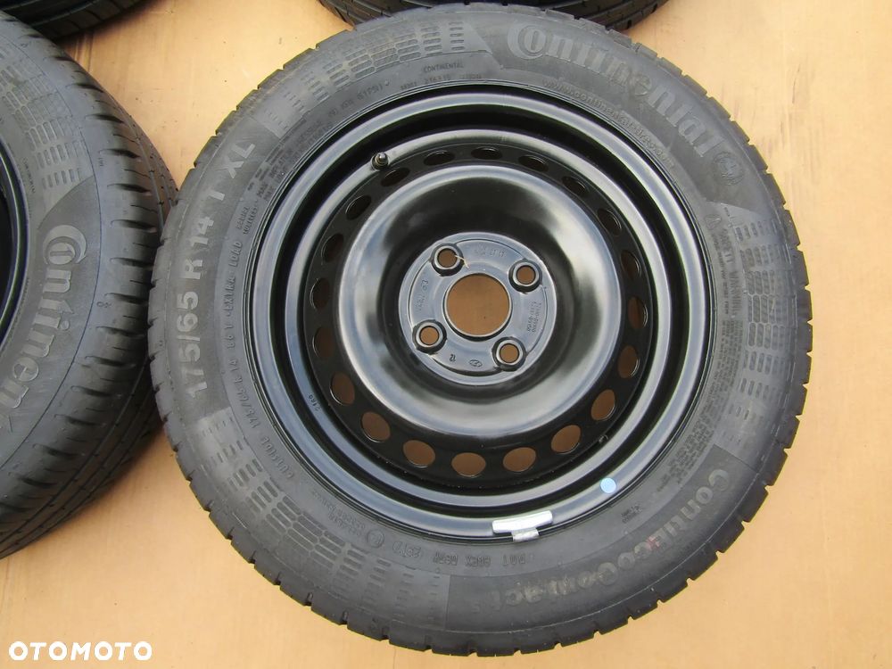 4x Felgi Stalowe Koła 14 Hyundai i10 II i20 Getz Kia Picanto III Rio + Opony 175/65 - 7