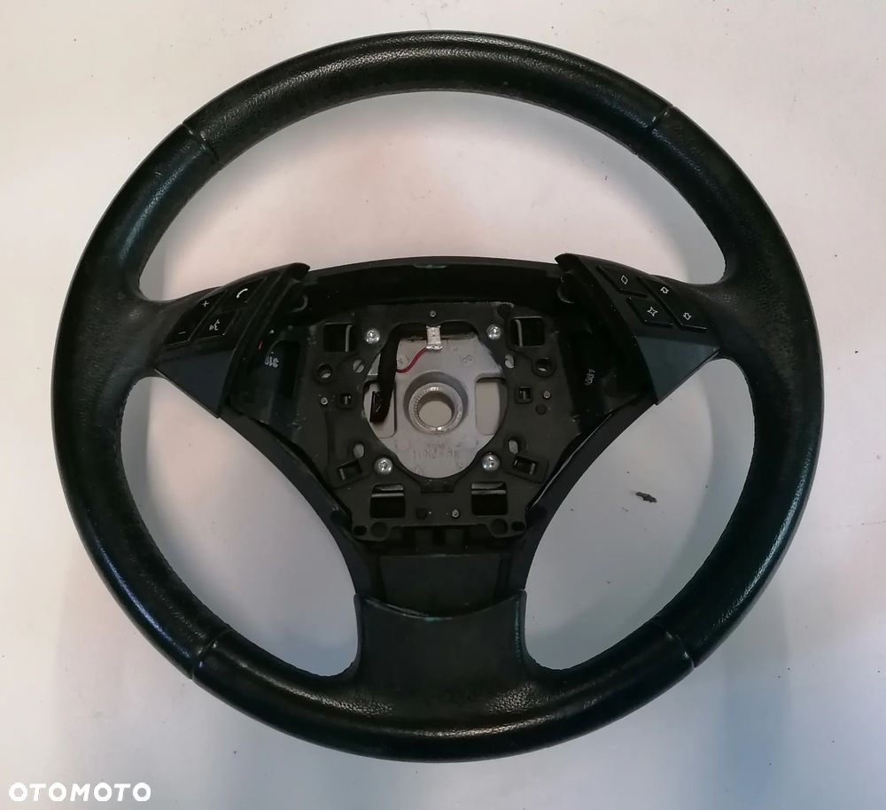 BMW 5 E60 E61 03- KIEROWNICA MULTIFUNKCJA SKÓRZANA - 1
