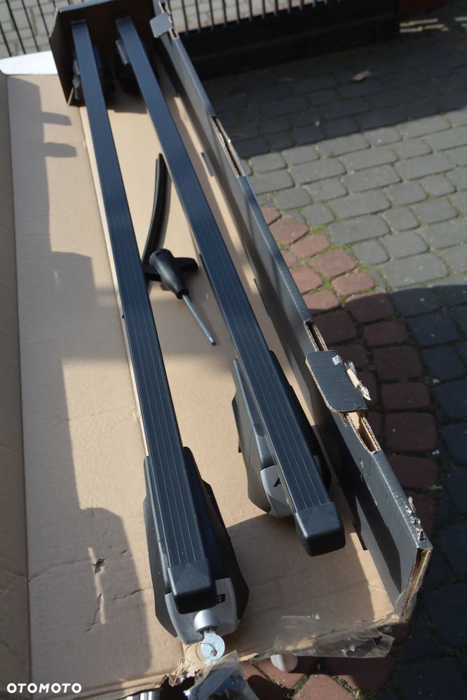 Bagażnik dachowy do relingów zintegrowanych oryginał Atera Alu  klucz - 4