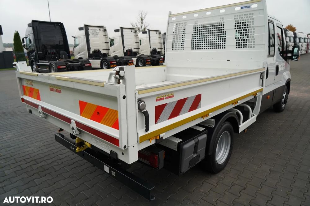Iveco DAILY 35-140 / BASCULATOR / CU TRACȚIE MÂNĂ / DOUĂ TRACȚII / MANUAL / 6 LOCURI / - 21