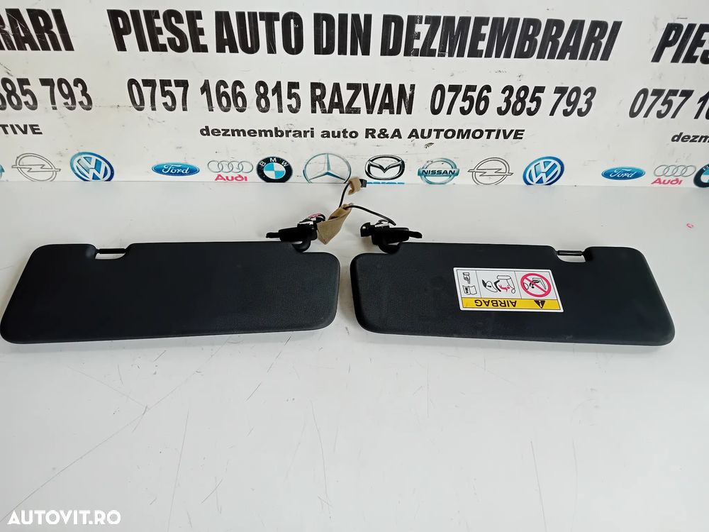 Parasolare Parasolar Stanga Dreapta Alfa Romeo Stelvio Quadrifoglio Negre An 2017-2022 - 6