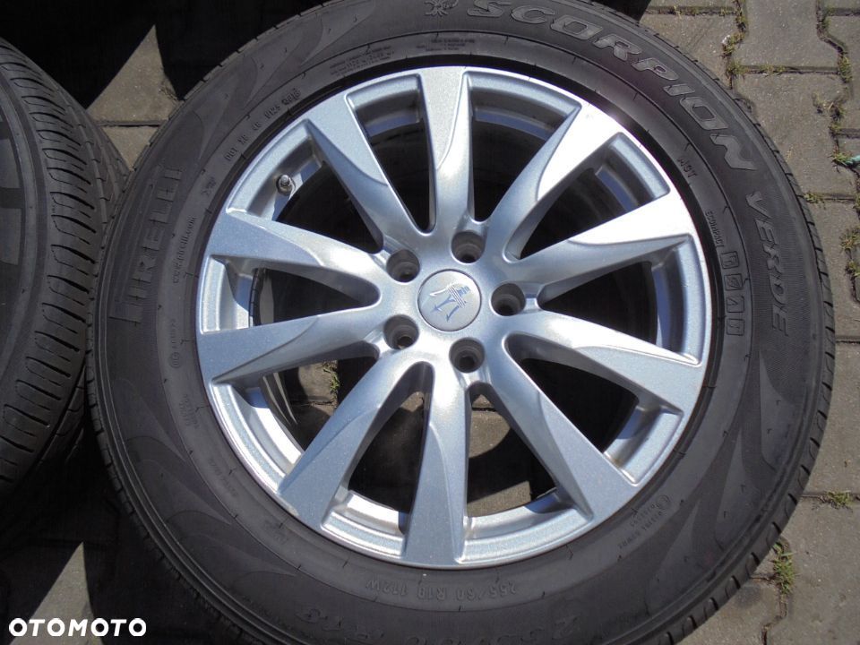 KOŁA KPL Z ALUFELGAMI MASERATI 255/60/r18 pirelli scorpion verde - 2
